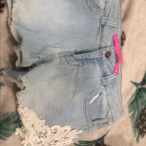 Jean shorts